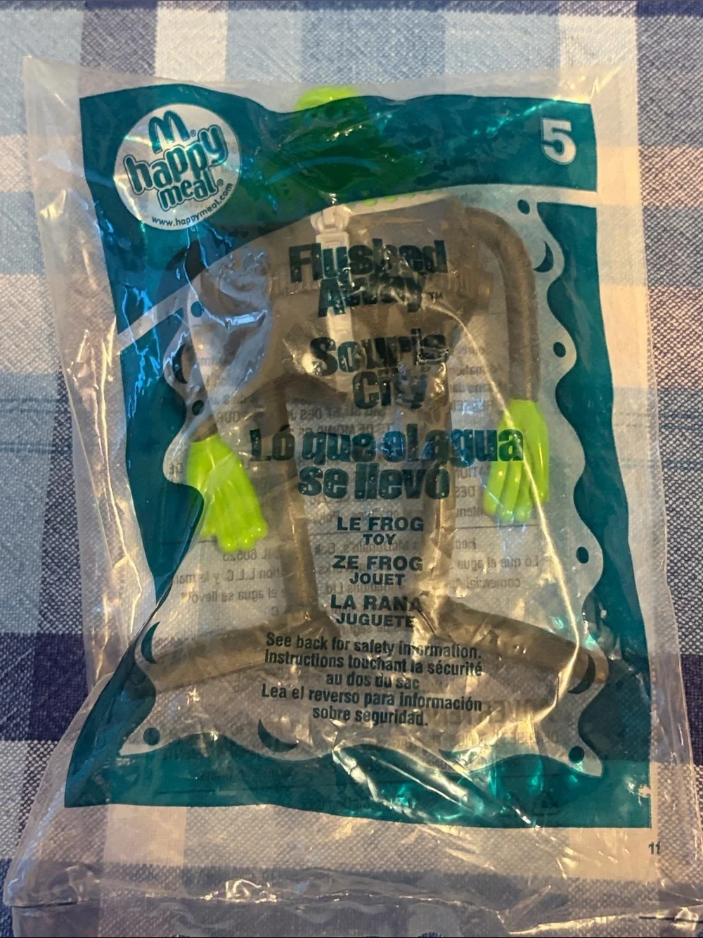 Flushed Away Souris City McDonald's Happy Meal Toy Set (6 Pieces) - Multicolor